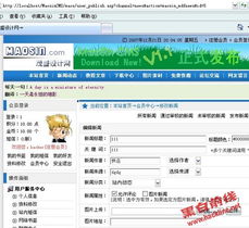 发掘maosincms网站系统漏洞与测试